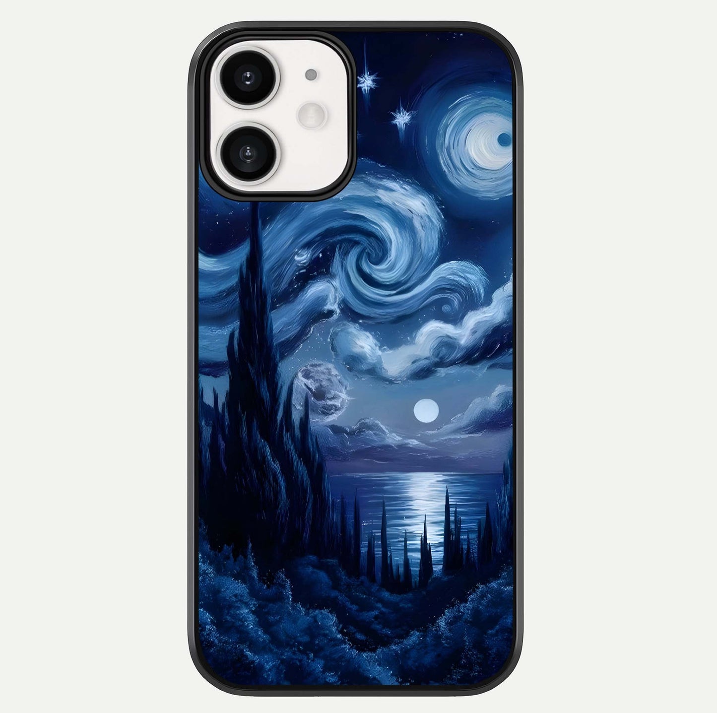 Celestial Dream Van Gogh Glass Case For iphone-12 by Custom World