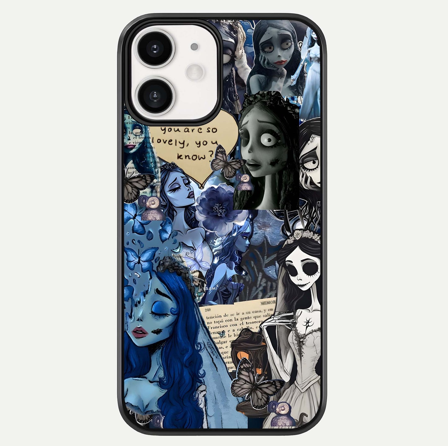 Corpse Bride Posters Glass Case For iphone-12 by Custom World