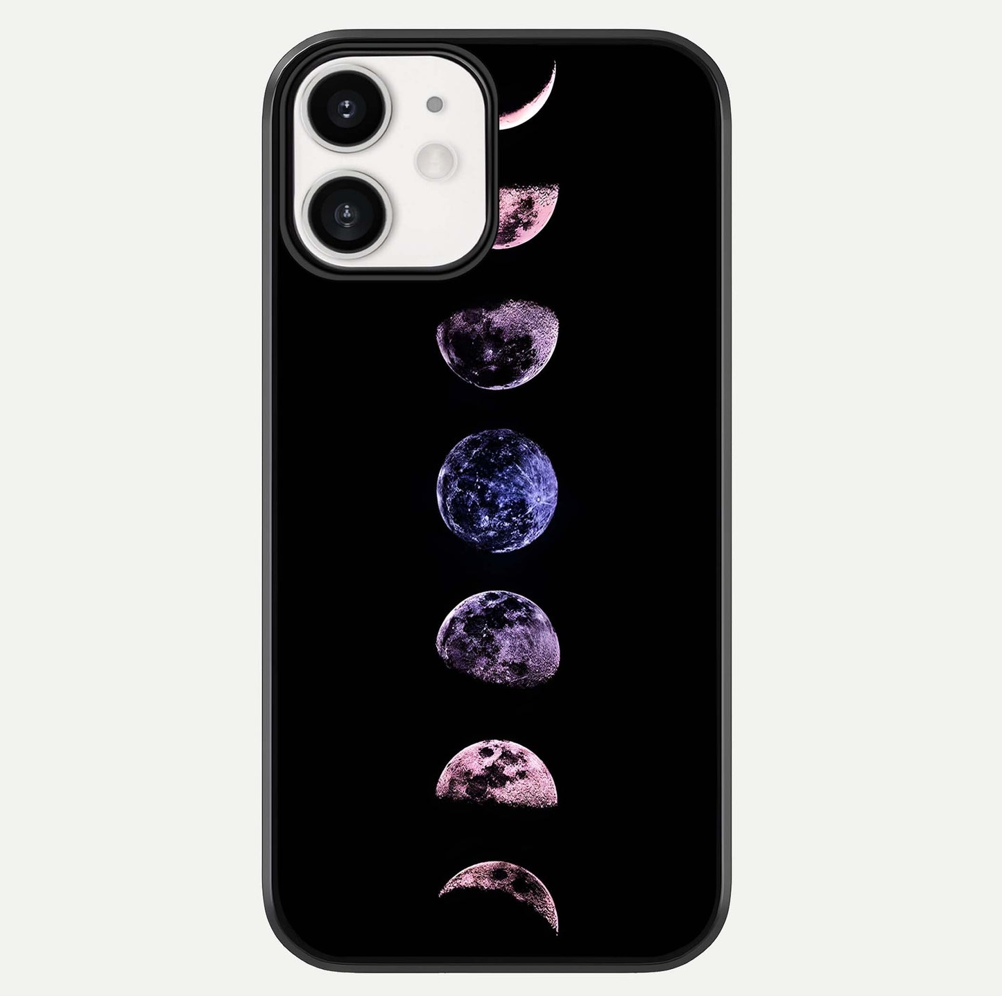 Crimson All Planets Glass Case For iphone-12 by Custom World
