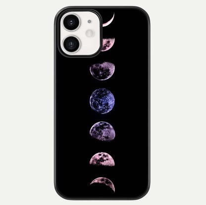 Crimson All Planets Glass Case For iphone-12 by Custom World