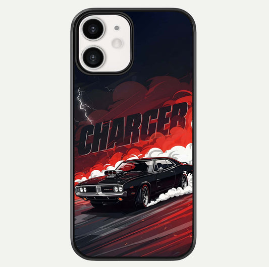 Dark Charger Fury Glass Case For iphone-12 by Custom World
