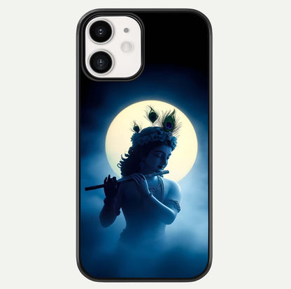 Divine Moon Flute Glass Case For iphone-12 by Custom World