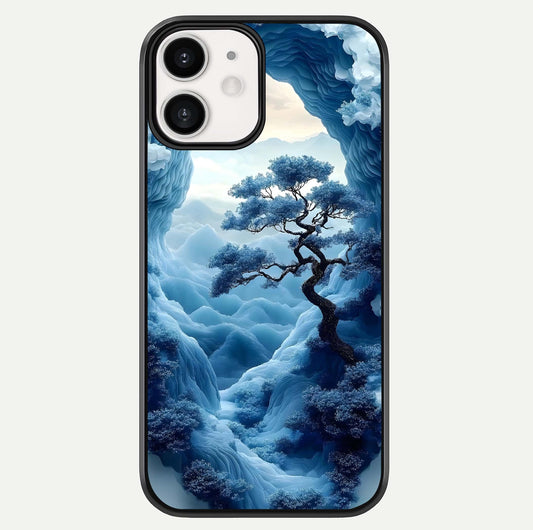 Frozen Serenity Gate Glass Case For iphone-12 by Custom World