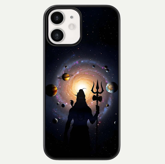 Galactic Shiva Vision Glass Case For iphone-12 by Custom World