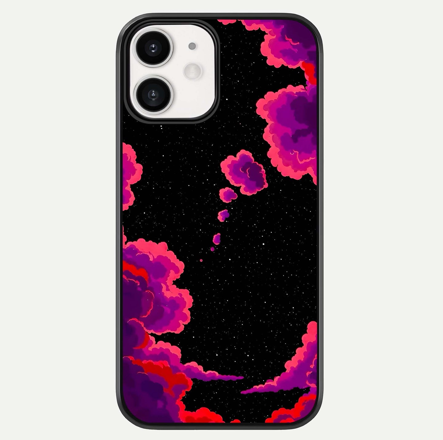 Galaxy Dream Frame Glass Case For iphone-12 by Custom World