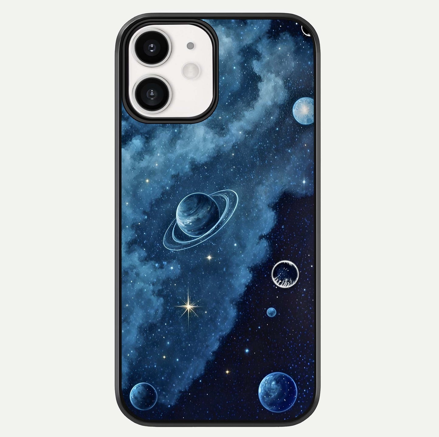 Galaxy Dream Space Glass Case For iphone-12 by Custom World