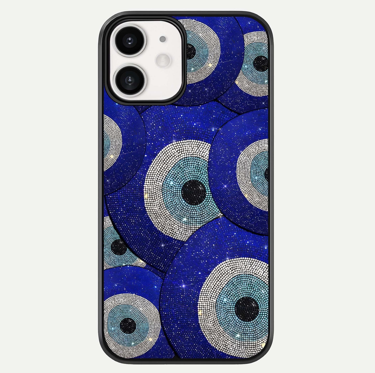 Galaxy Eye Flow Glass Case For iphone-12 by Custom World