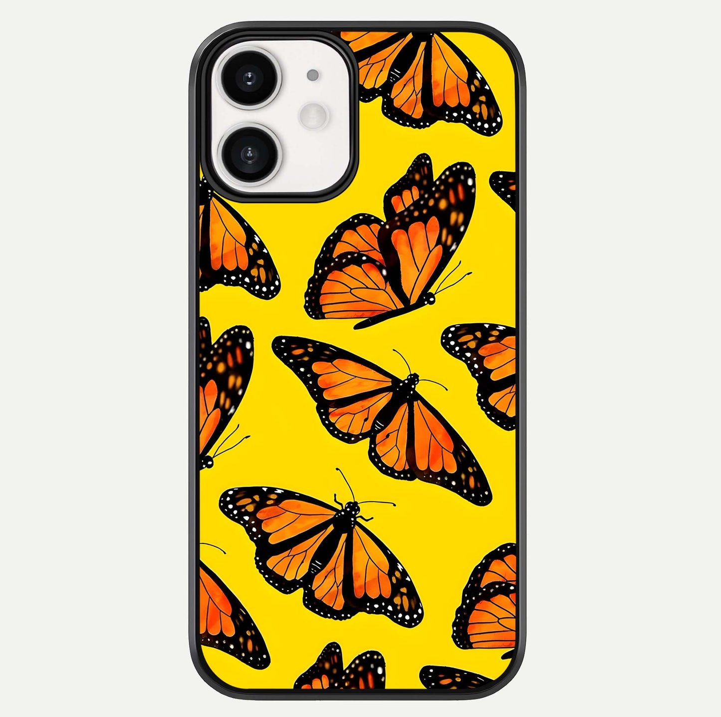 Golden Wing Flight Glass Case For iphone-12 by Custom World