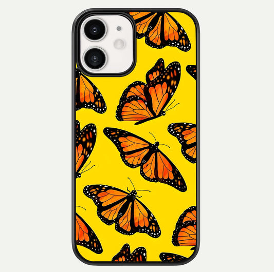 Golden Wing Flight Glass Case For iphone-12 by Custom World