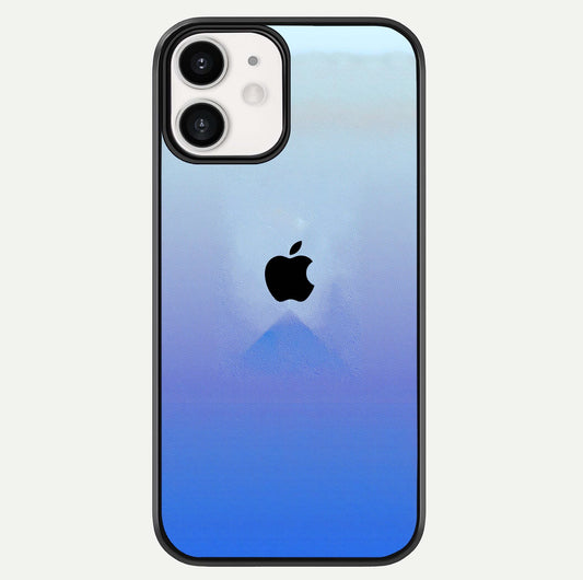 Gradient Apple Vibe Glass Case For iPhone 12 Mini by Custom World