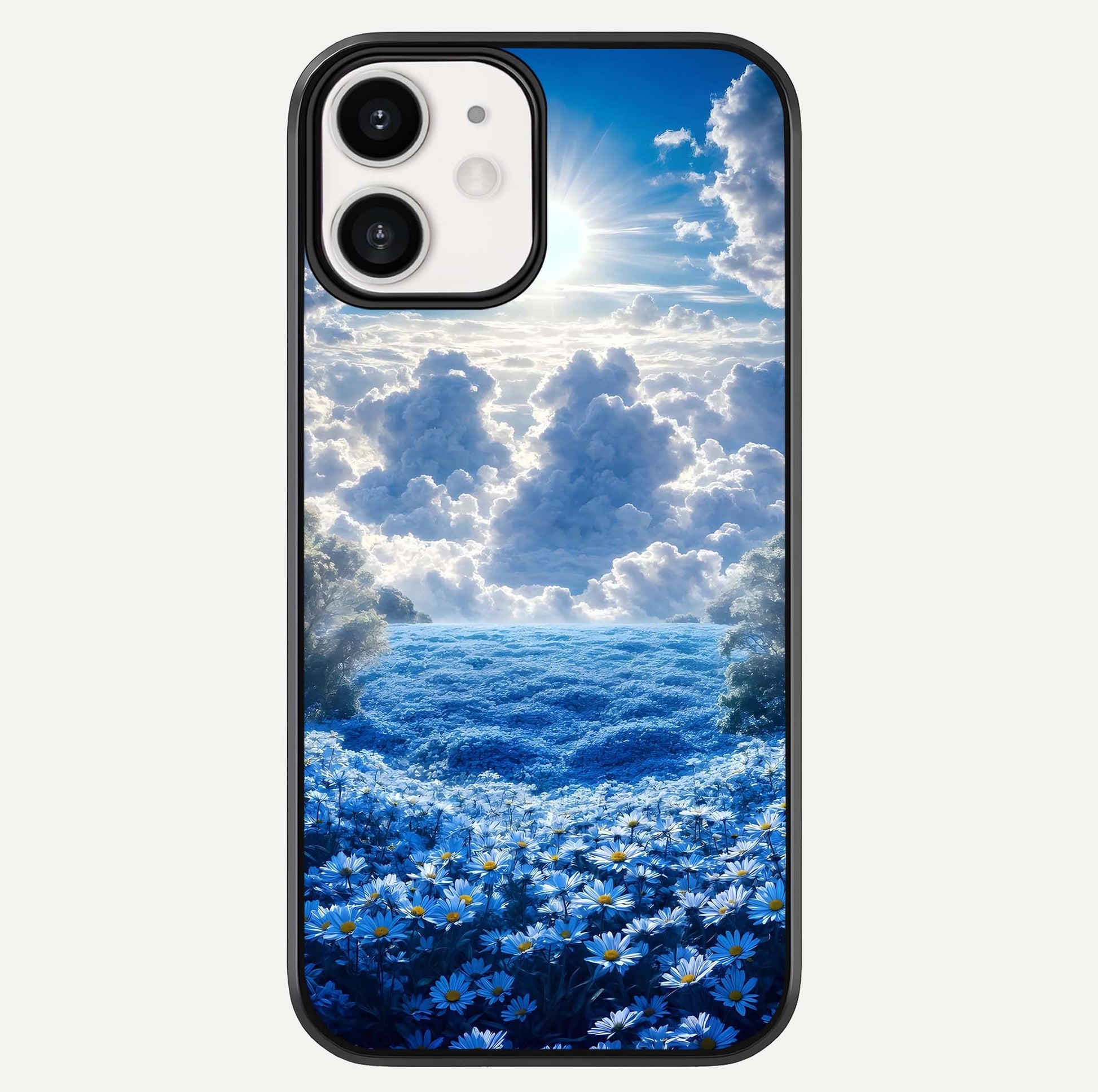 Heavenly Daisy Horizon Glass Case For iphone-12 by Custom World