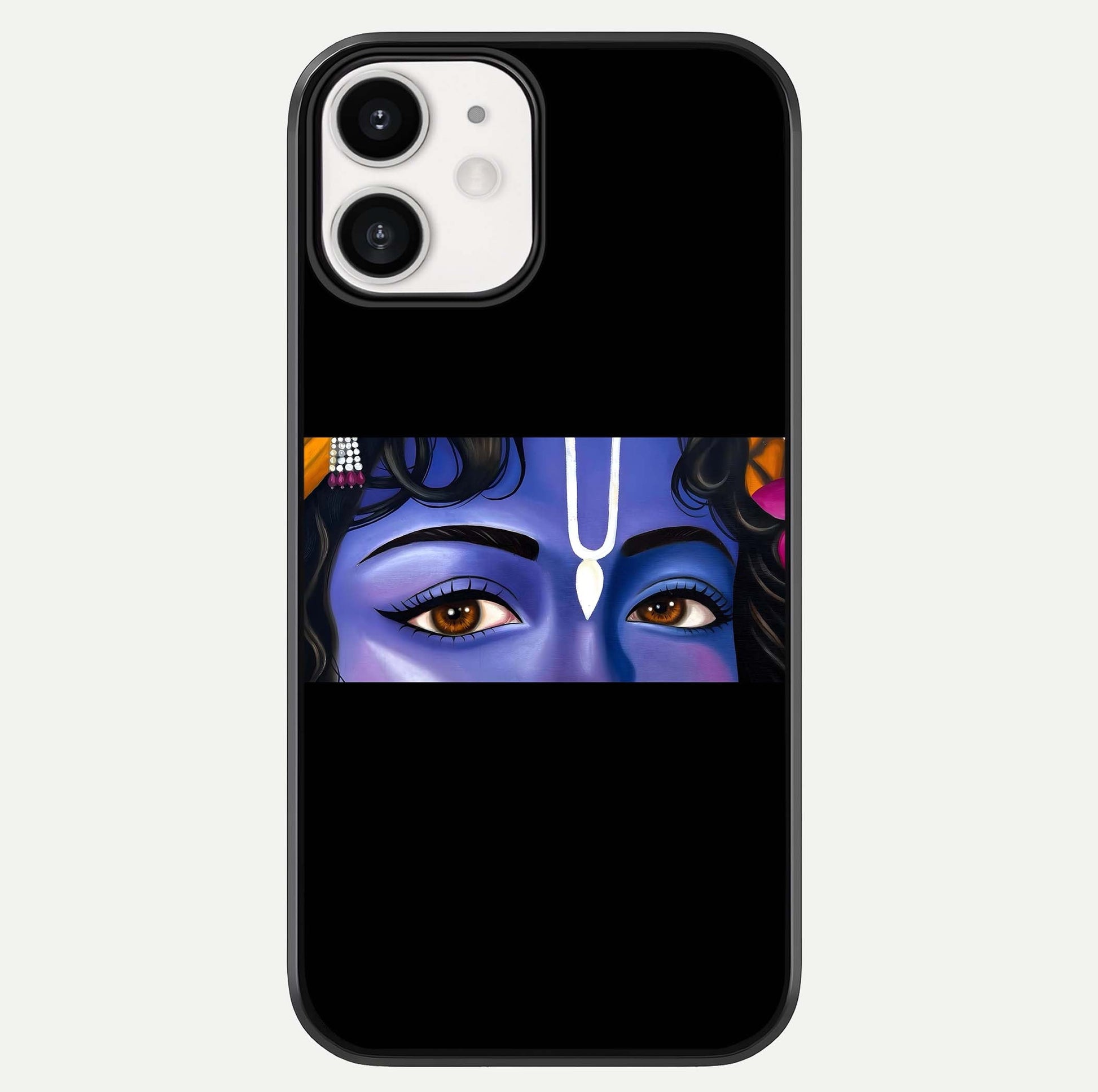 Krishna Eye Glass Case For iphone-12 by Custom World