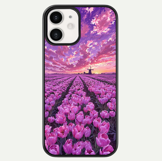 Lavender Dream Skies Glass Case For iphone-12 by Custom World