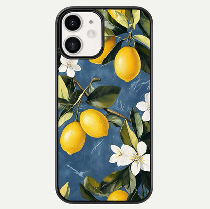 Lemon Dream Garden Glass Case For iphone-12 by Custom World