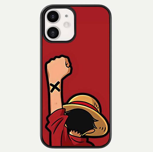 Luffy X Spirit Glass Case For iphone-12 by Custom World