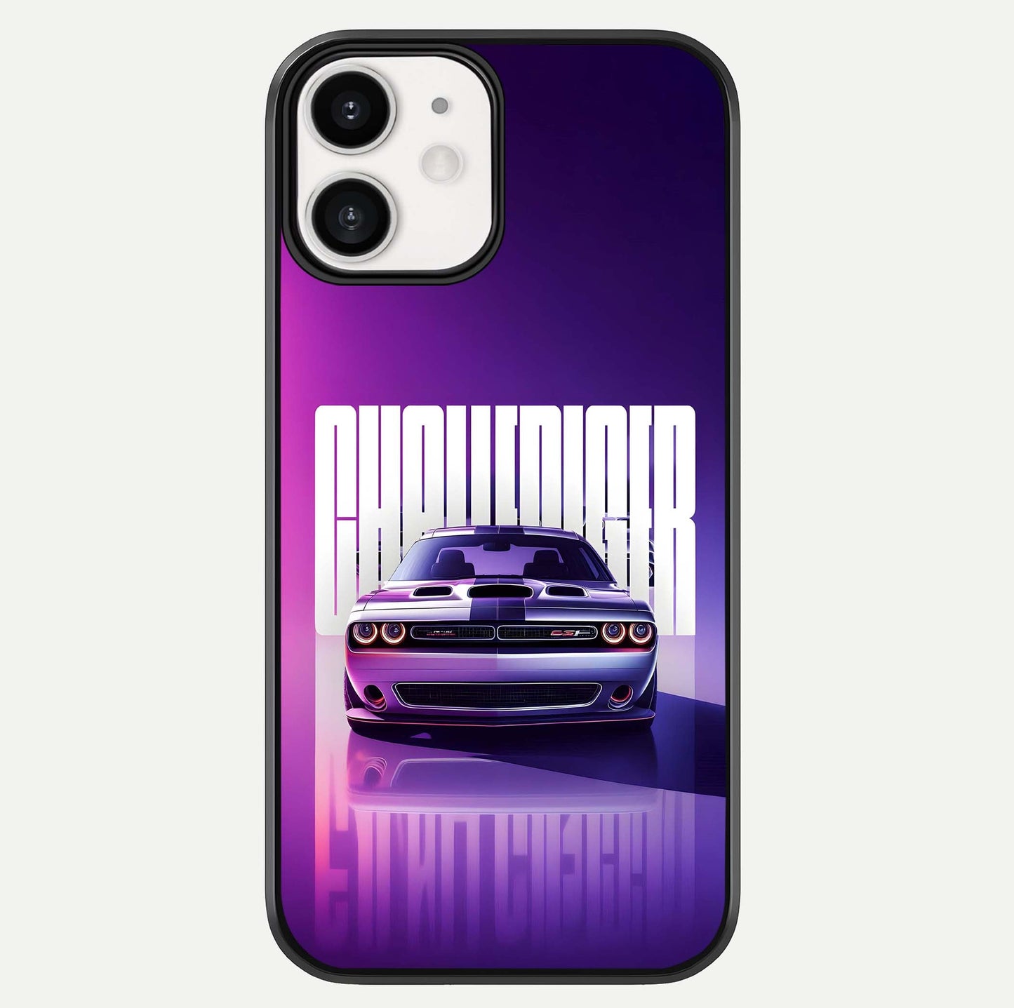 Midnight Muscle Ride Glass Case For iphone-12 by Custom World