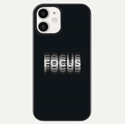 Mono Focus Vision Glass Case For iPhone 12 Mini by Custom World