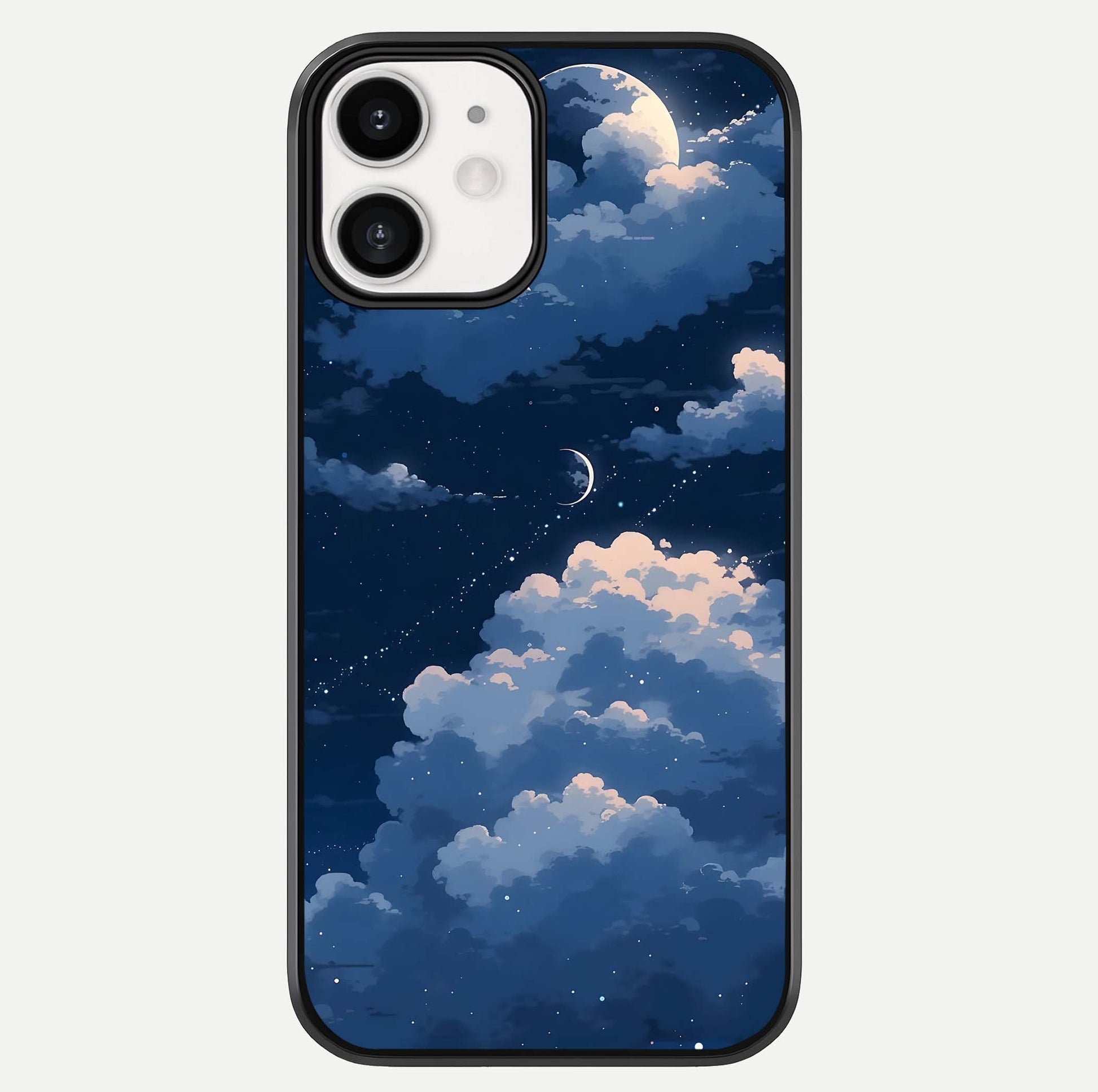 Moon Dream Haze Glass Case For iphone-12 by Custom World