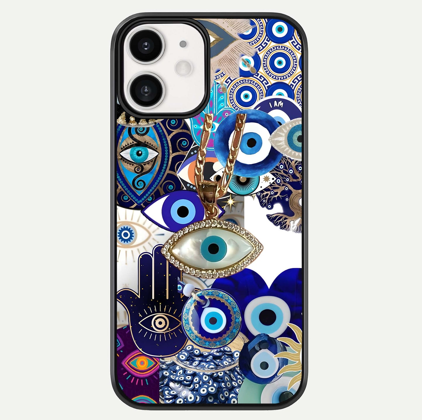Mystic Charm Eye Glass Case For iphone-12 by Custom World