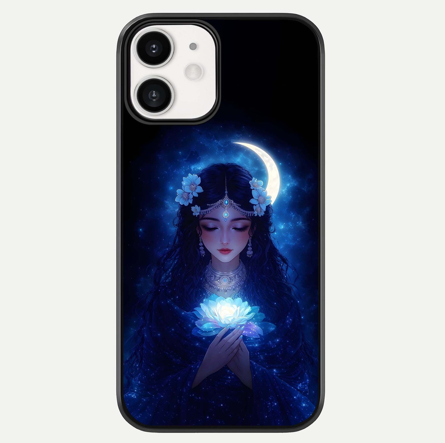 Mystic Moon Queen Glass Case For iphone-12 by Custom World