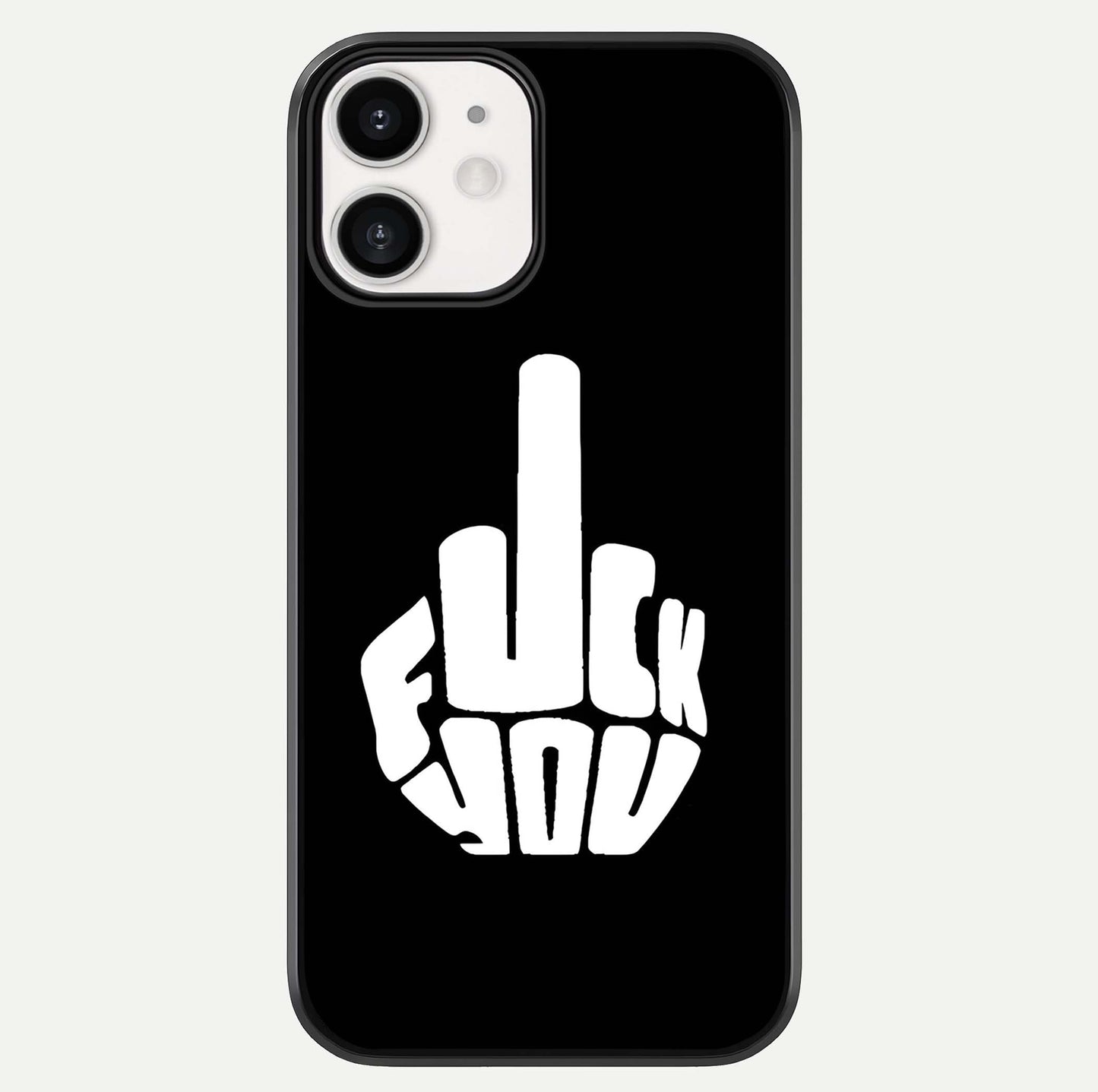Rebel Mode On Glass Case For iphone-12 by Custom World