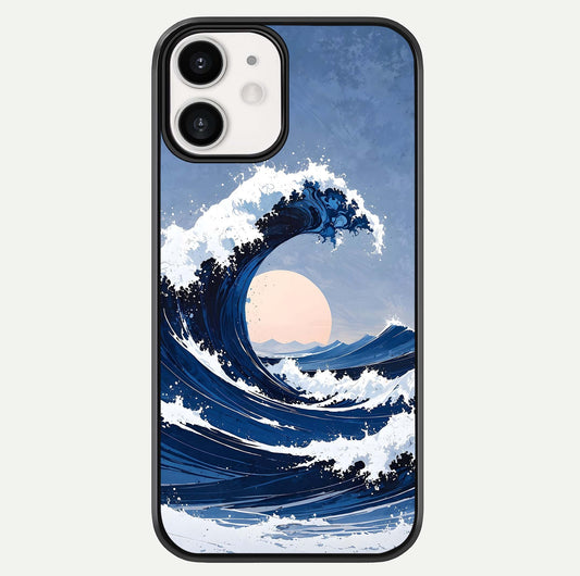 Rising Tide Power Glass Case For iphone-12 by Custom World