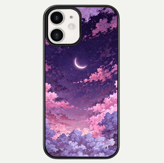 Sky Drift Clouds Glass Case For iphone-12 by Custom World