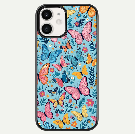 Spring Wing Garden Glass Case For iphone-12 by Custom World