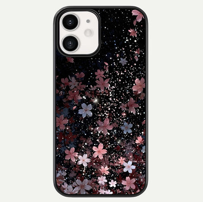 Starlit Flower Dreams Glass Case For iphone-12 by Custom World