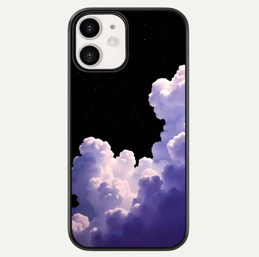 Starlit Night Whispers Glass Case For iphone-12 by Custom World