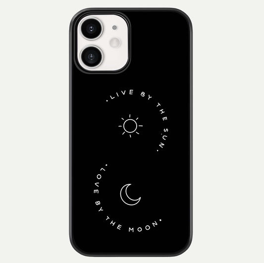 Sun Moon Balance Glass Case For iphone-12 by Custom World