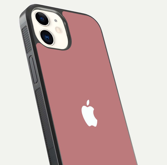 Apple Harmony Glass Case for iPhone 12 Mini close-up shot highlighting gradient tones and glass reflection