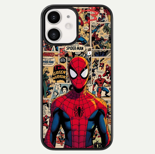 Aesthetic Spider Glass Case For iPhone 12 Mini by Custom World