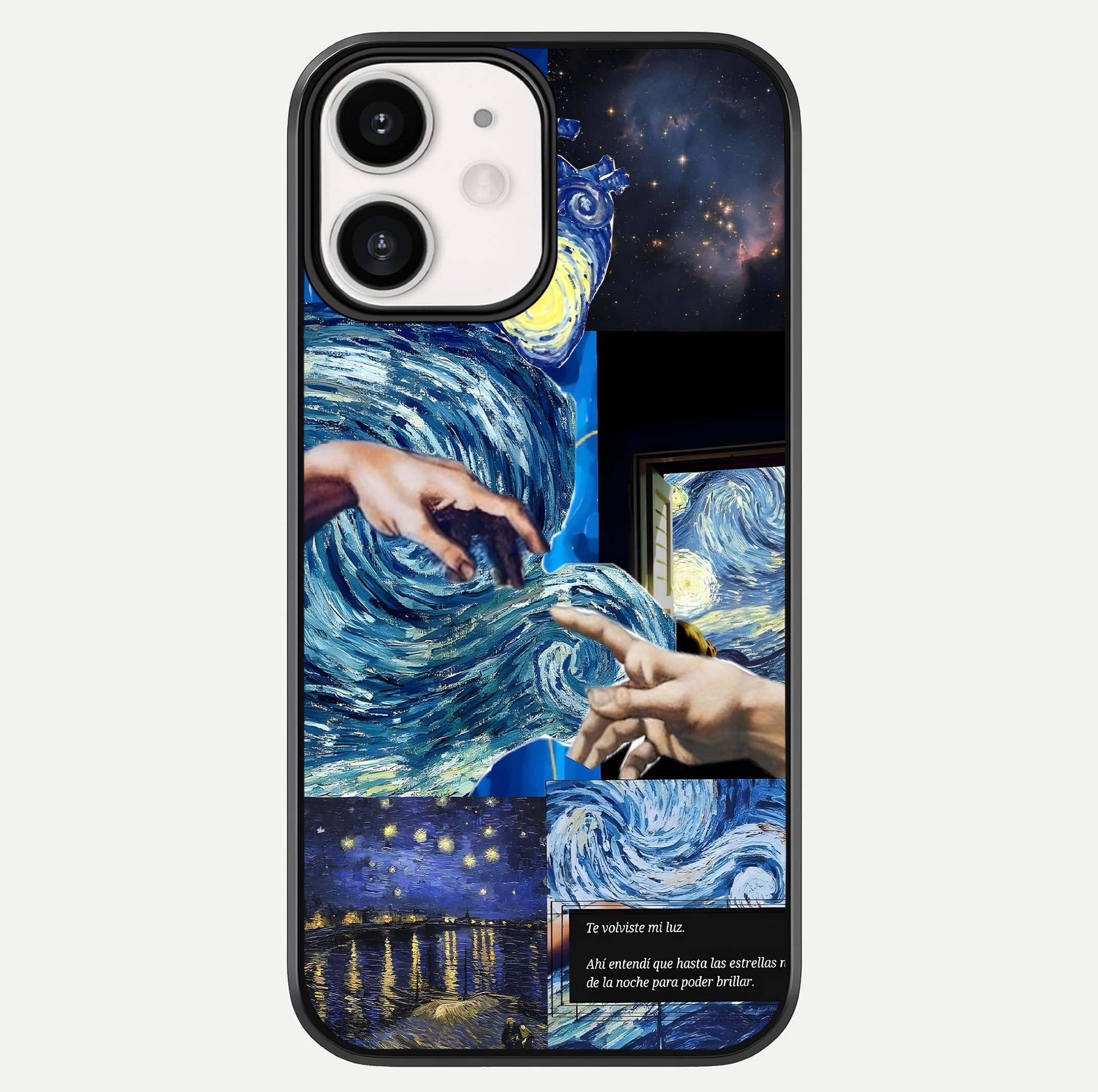 Aesthetic Vando Hands Glass Case For iPhone 12 Mini by Custom World