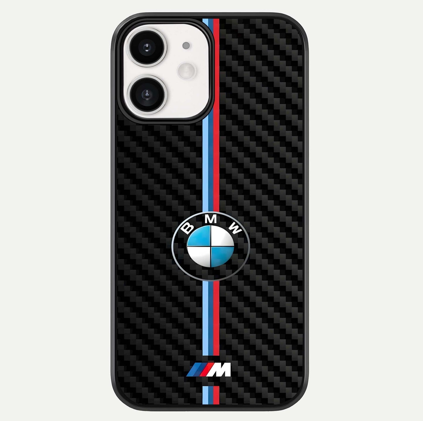 BMW Pattern Glass Case For iPhone 12 Mini by Custom World