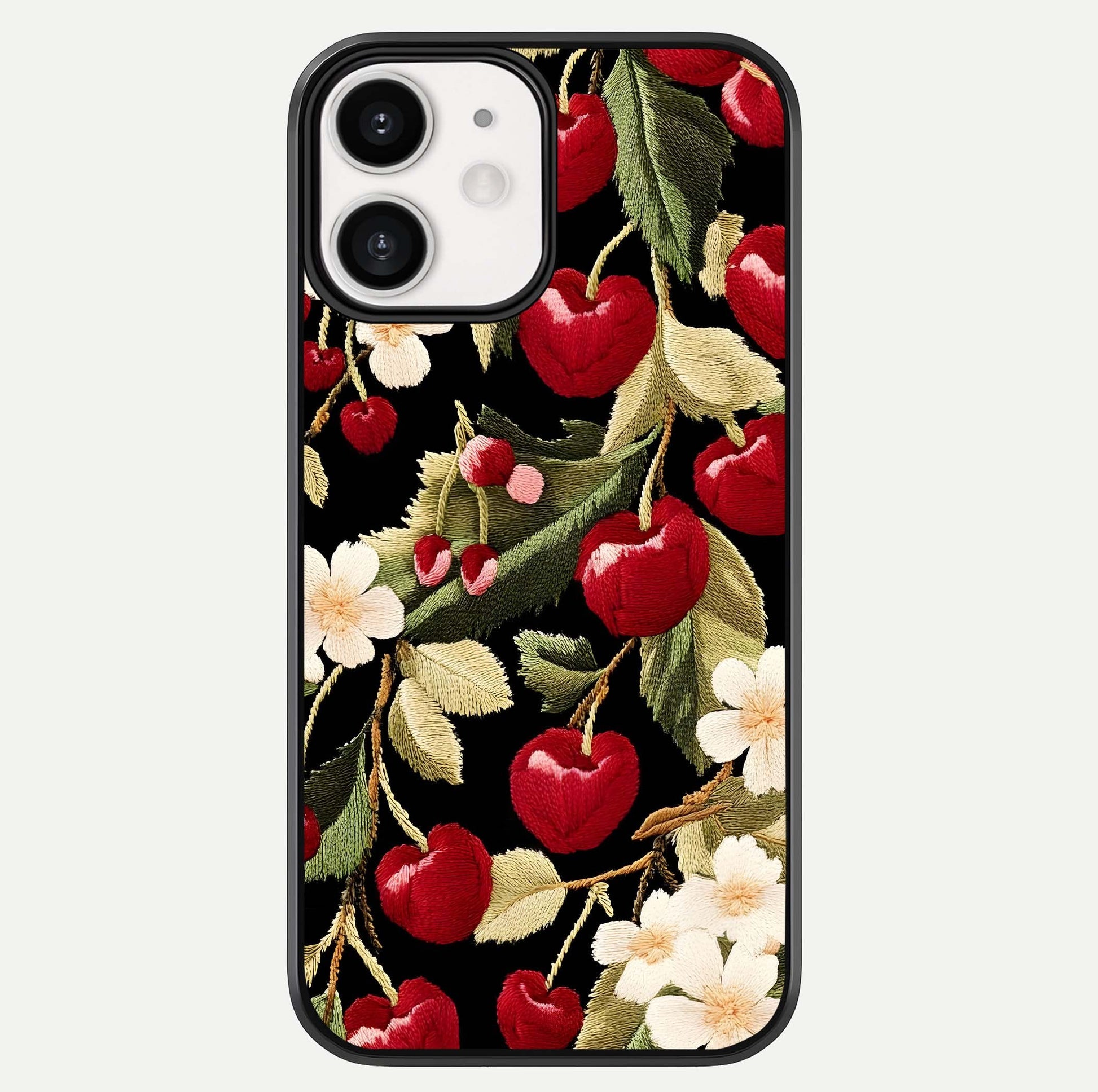 Bloom Thread Art Glass Case For iPhone 12 Mini by Custom World