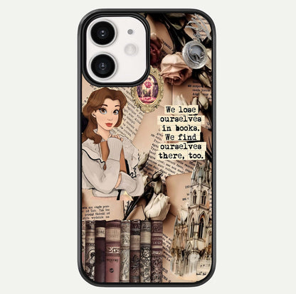 Bookish Dream World Glass Case For iPhone 12 Mini by Custom World