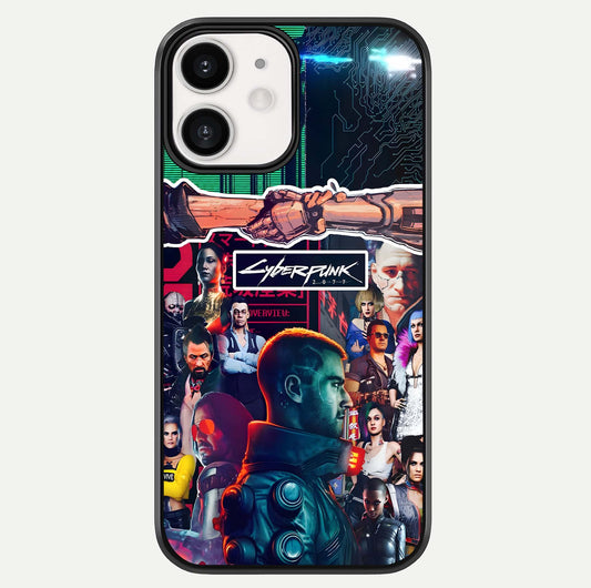 CYBERPUNK Legacy Glass Case For iPhone 12 Mini by Custom World