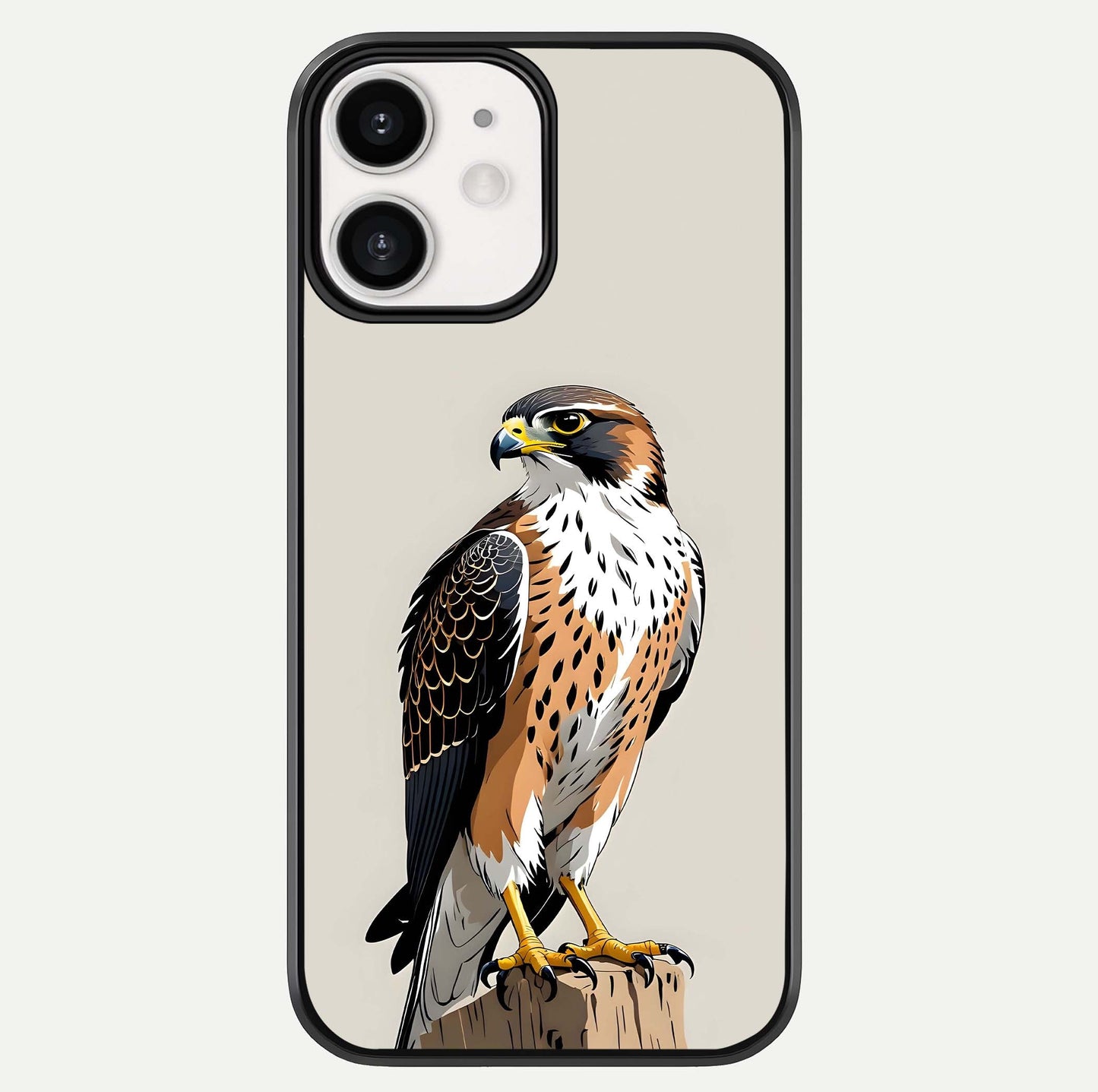Clever Eagle Glass Case For iPhone 12 Mini by Custom World