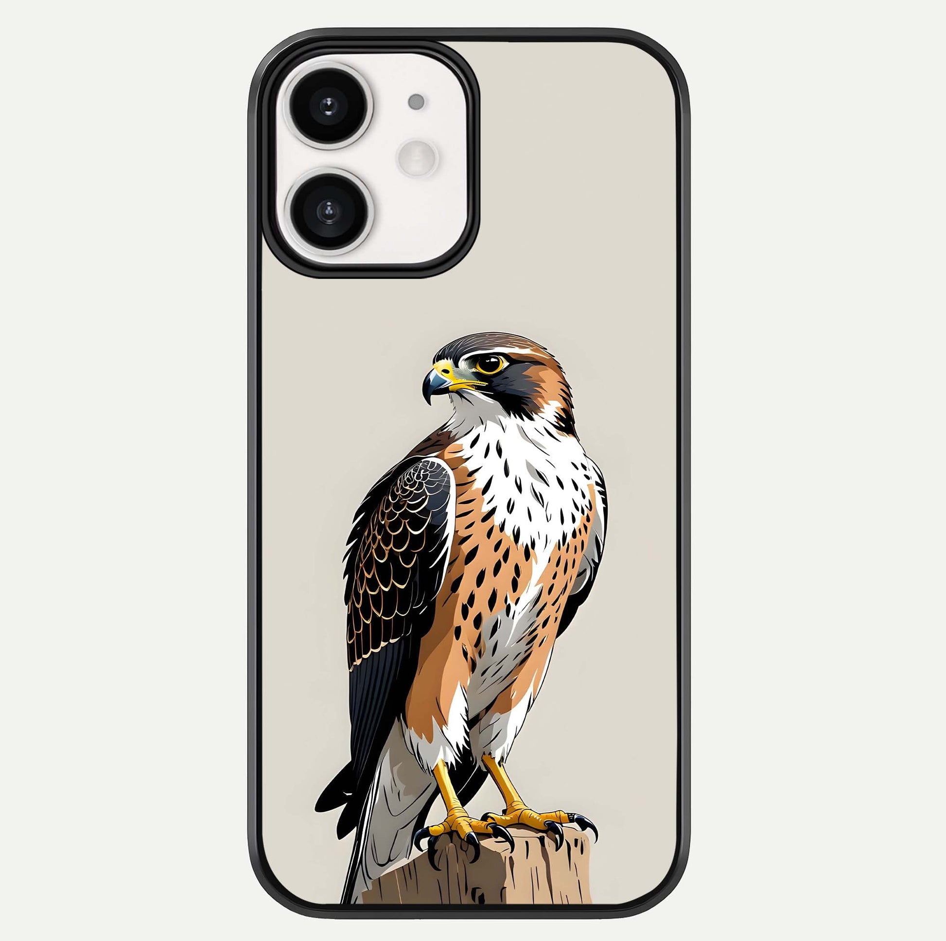 Clever Eagle Glass Case For iPhone 12 Mini by Custom World