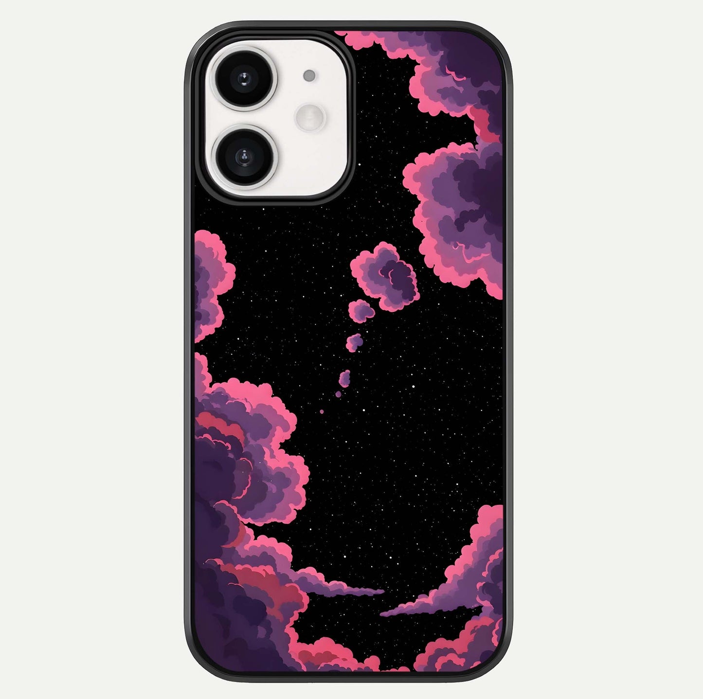 Cosmic Cloud Journey Glass Case For iPhone 12 Mini by Custom World