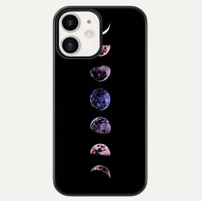 Crimson All Planets Glass Case For iPhone 12 Mini by Custom World