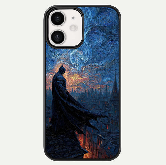 Dark Knight Dusk Glass Case For iPhone 12 Mini by Custom World
