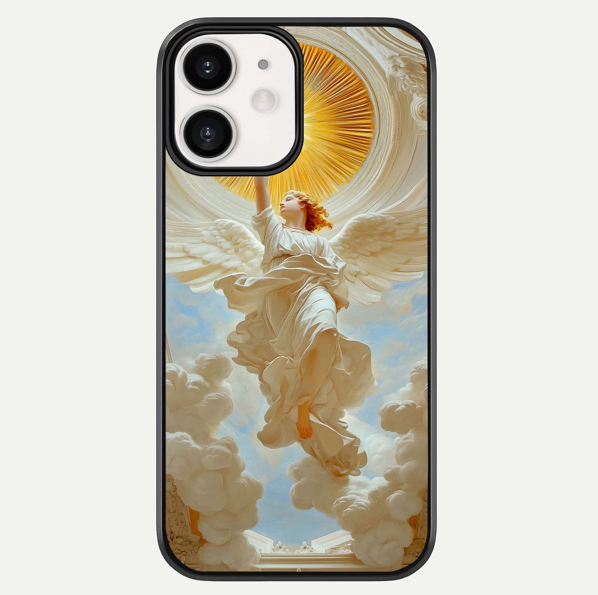 Divine Light Angel Glass Case For iPhone 12 Mini by Custom World
