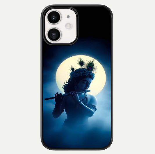Divine Moon Flute Glass Case For iPhone 12 Mini by Custom World