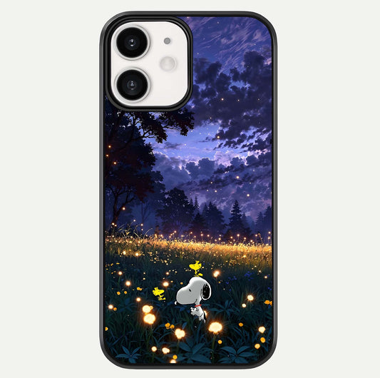 Firefly Meadow Magic Glass Case For iPhone 12 Mini by Custom World