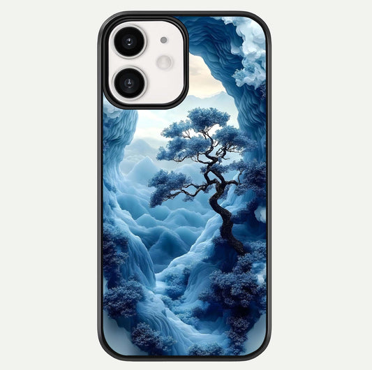 Frozen Serenity Gate Glass Case For iPhone 12 Mini by Custom World