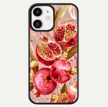 Golden Bloom Glow Glass Case For iPhone 12 Mini by Custom World