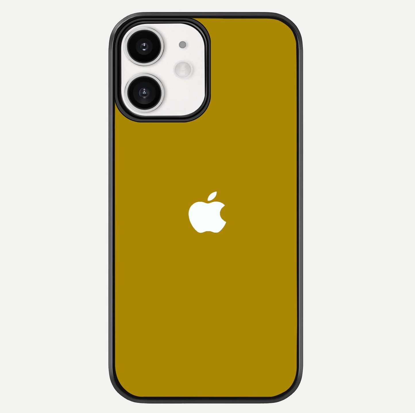 Golden Luxe Aura Glass Case For iPhone 12 Mini by Custom World