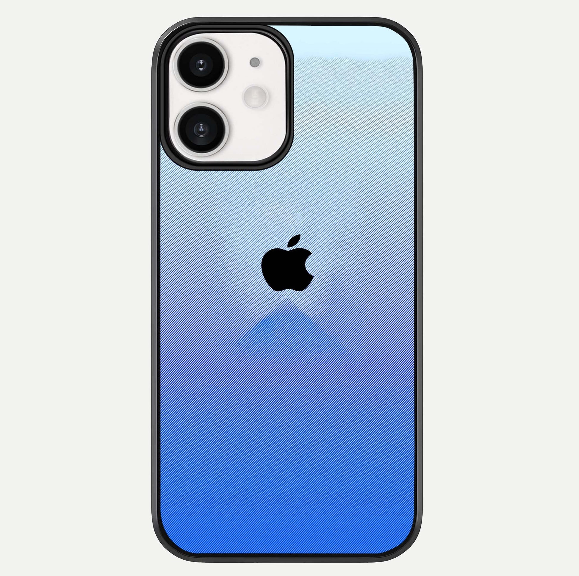 Gradient Apple Vibe Glass Case For iPhone 12 Mini by Custom World
